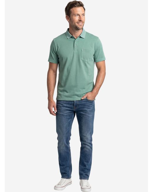 RAGMAN Shirt Basic in Green für Herren