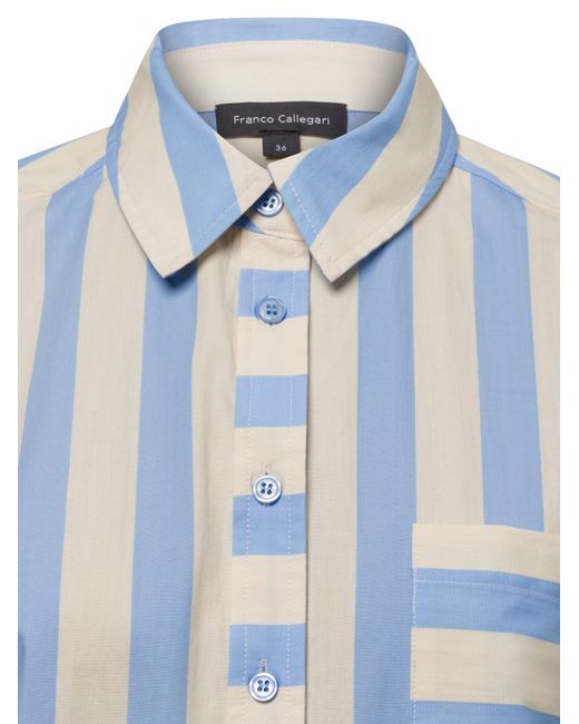 Franco Callegari Blue Bluse