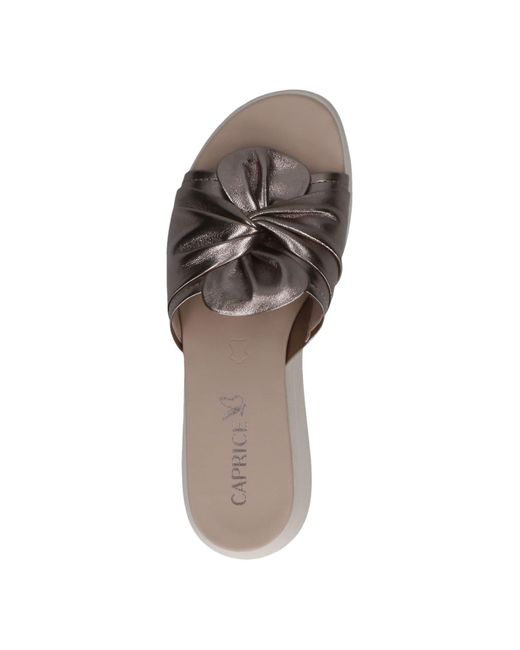 Caprice Brown Pantolette