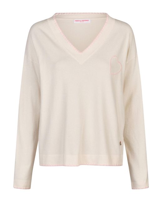 Frieda & Freddies Natural Strickpullover Pullover