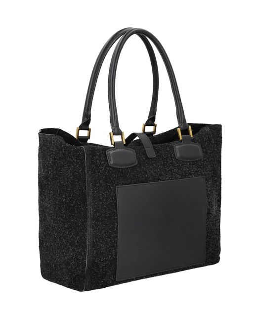Usha Black Shopper