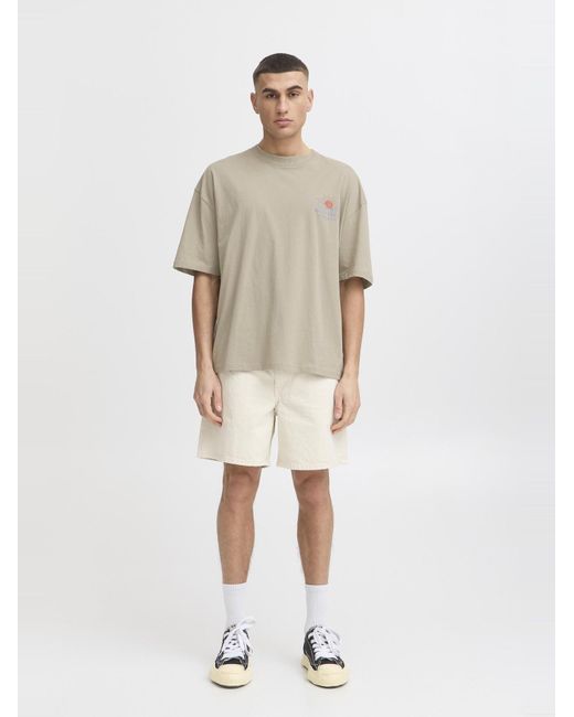 Solid T-Shirt Sdosrick in White für Herren
