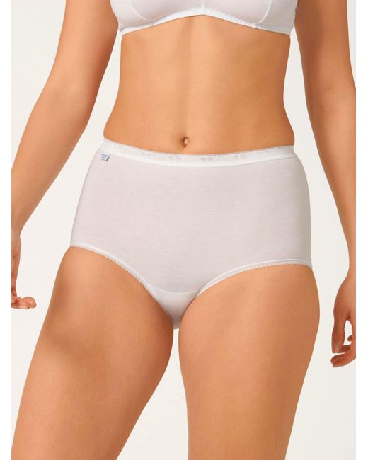 Sloggi White Maxislip Basic