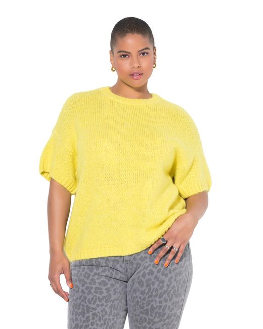 Studio Untold Yellow Pullover