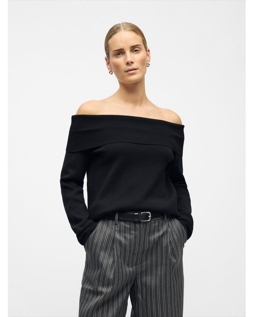 Object Black Pullover Objreynard