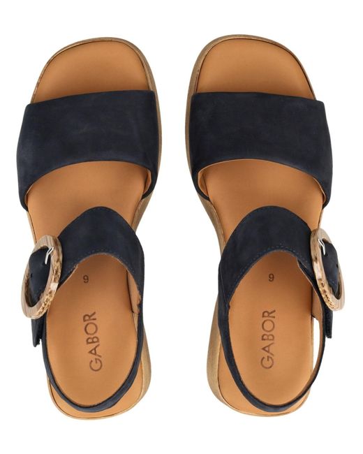 Gabor Blue Sandale