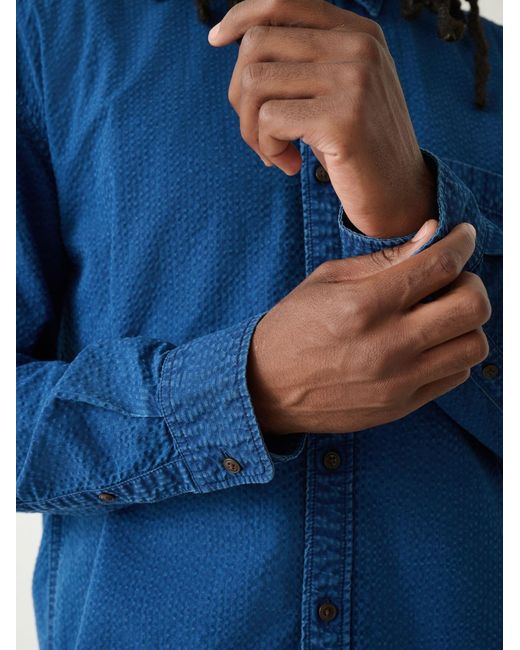 Next Hemd in Blue für Herren