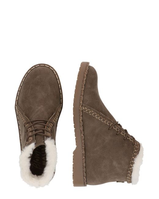 Blowfish Brown Schnürstiefelette Cade