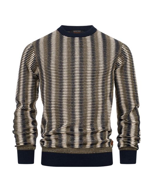 INDICODE Pullover Scott in Black für Herren