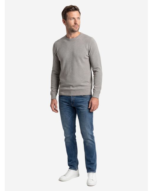 Lerros Pullover Basic in Gray für Herren