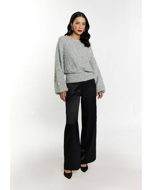 faina Gray Pullover 'Dulcey'
