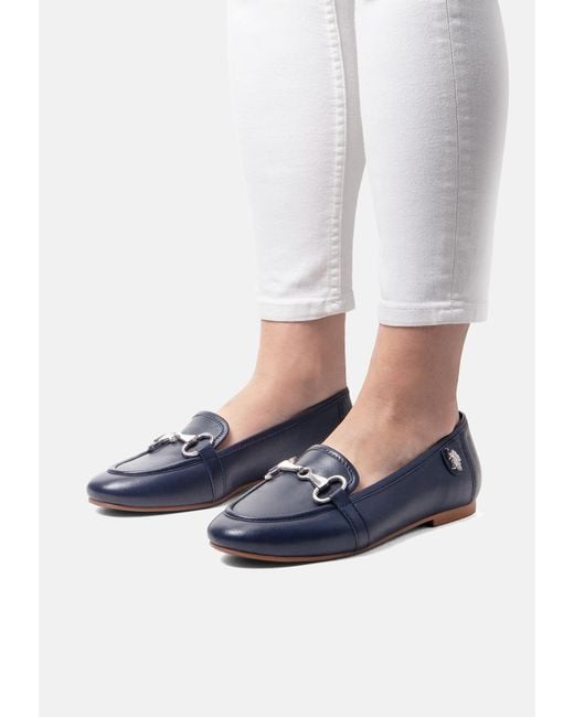U.S. POLO ASSN. Blue Mokassin 'Chery001W/5L4'