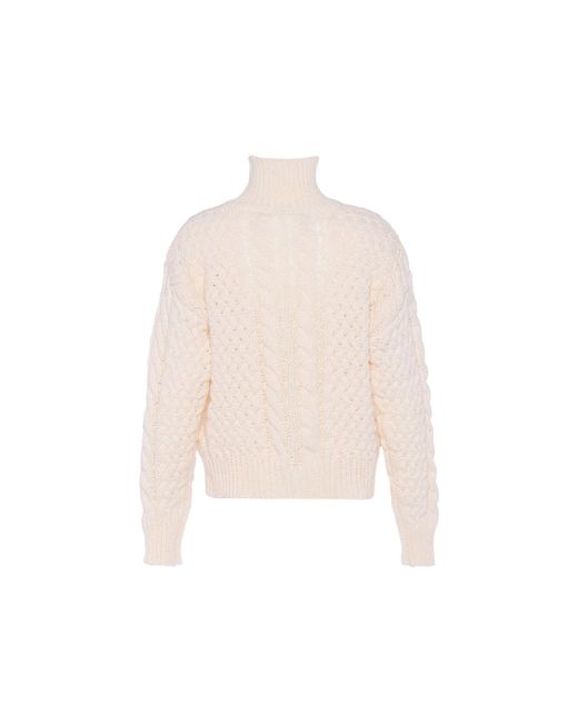 faina White Pullover