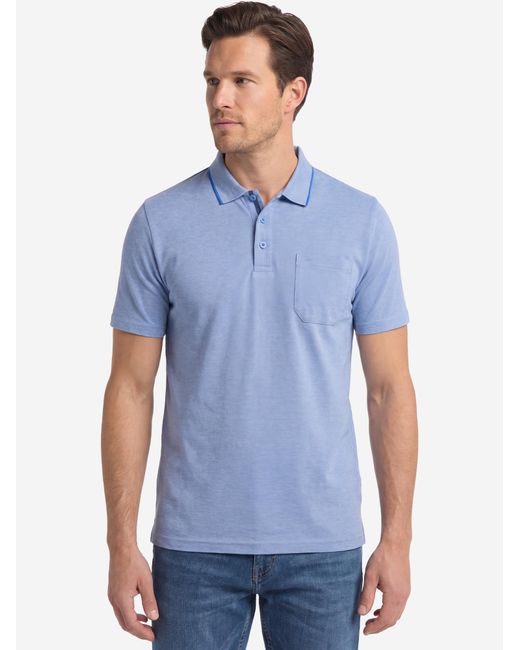Redmond Shirt Basic in Blue für Herren