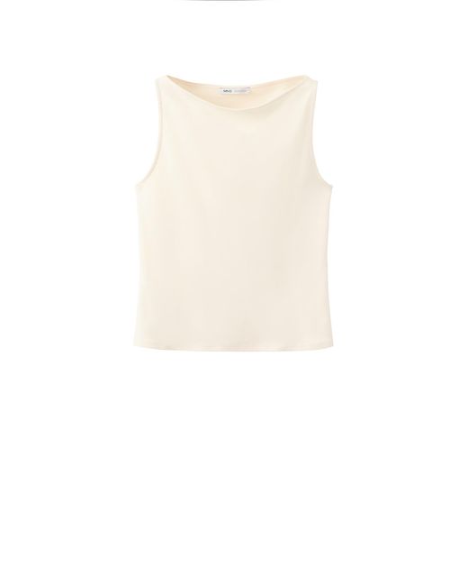 Mango White Top Tecli