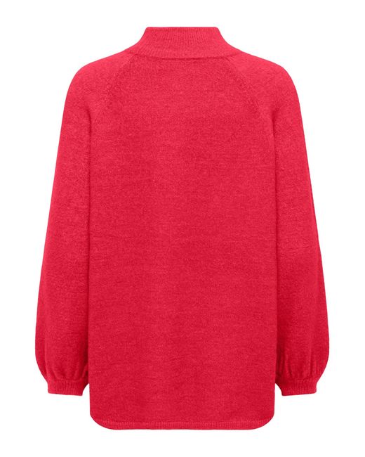 ONLY Red Pullover Onlsandra