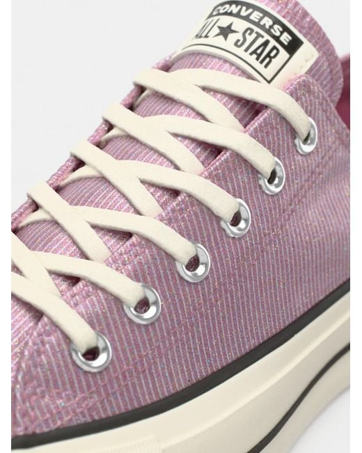 Converse Pink Sneaker Ctas Lift Ox