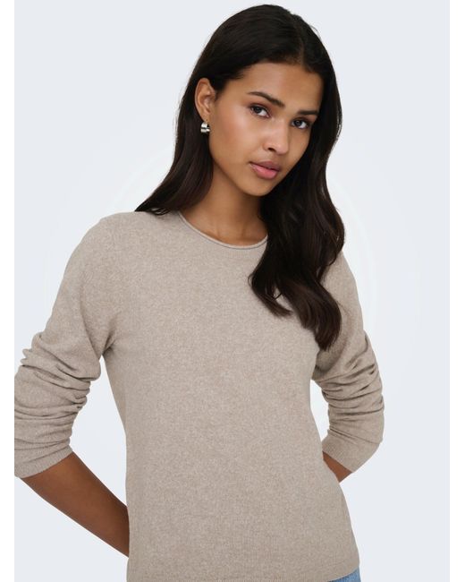 ONLY Gray Pullover Onlloyal