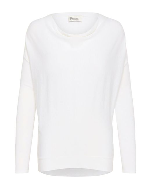 My Essential Wardrobe White Pullover Polly