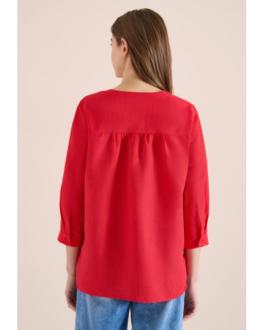 Cecil Red Bluse