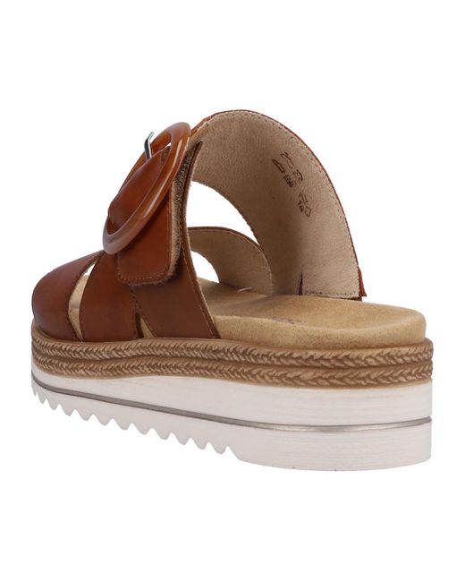 Remonte Brown Pantolette Basic