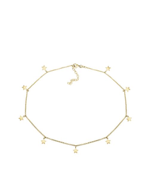 Elli Jewelry Metallic Kette Astro, Choker, Sterne