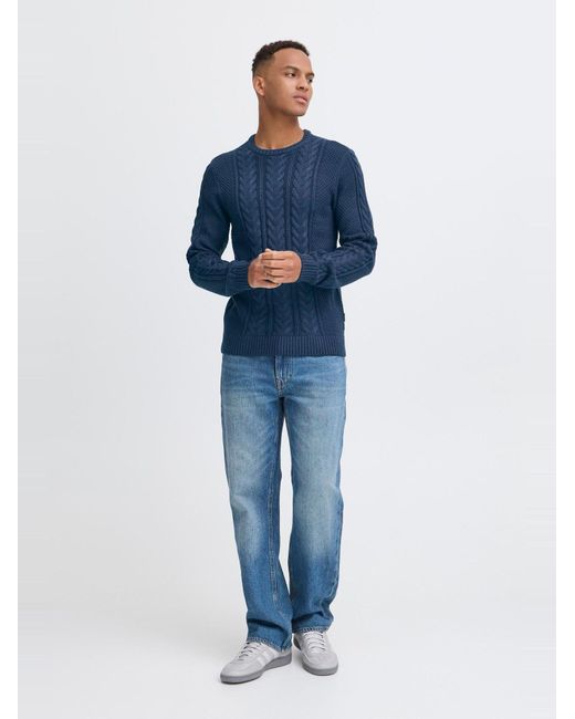 Blend Strickpullover Bhbasim in Blue für Herren