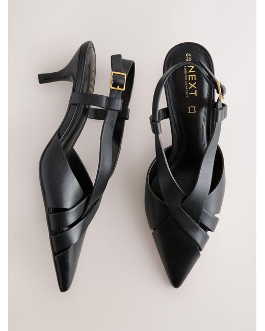 Next Black Slingpumps Forever Comfort