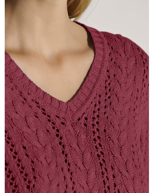 Madeleine Red Pullover