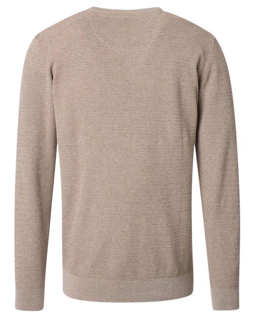 CASA MODA Pullover Basic in Natural für Herren