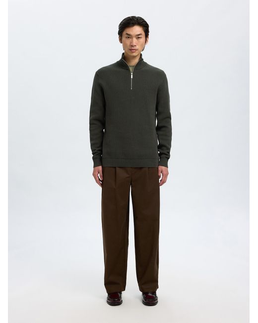 SELECTED Pullover Slhdane in Green für Herren