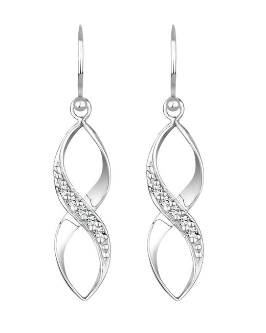 Elli Jewelry Metallic Ohrringe Infinity