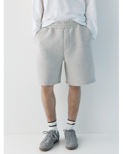 Pull&Bear Shorts in White für Herren