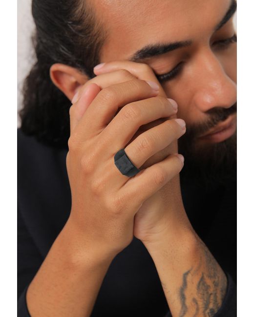 Kuzzoi Ring in Black für Herren
