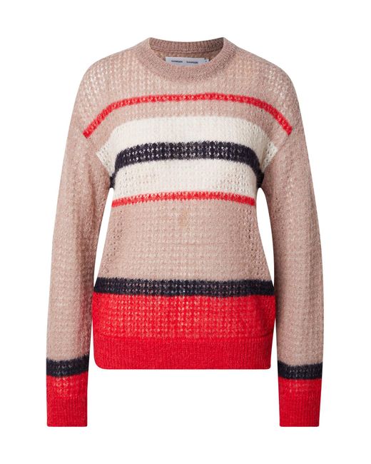 Samsøe & Samsøe Red Samse Samse Pullover Sarosalia