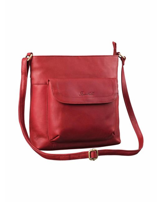 Benthill Red Schultertasche
