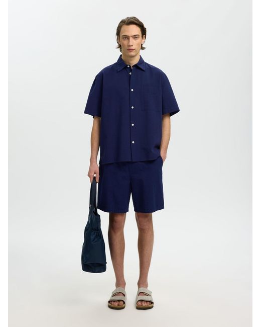 SELECTED Hemd in Blue für Herren