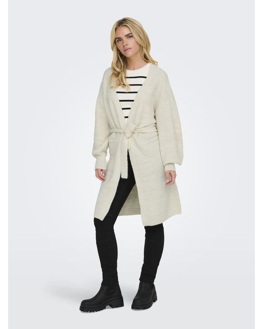 ONLY White Strickjacke 'Selesta'