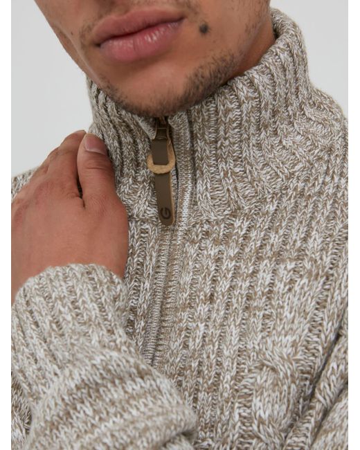 Solid Strickpullover Pankraz in Multicolor für Herren