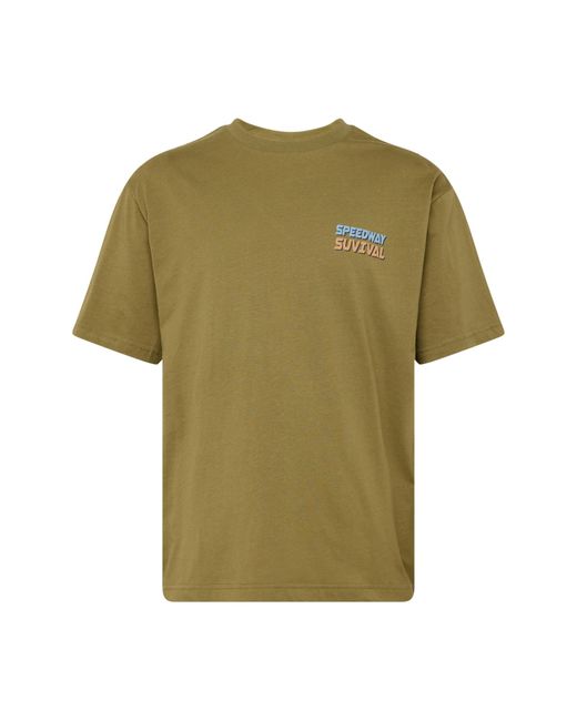 Springfield T-shirt 'reconsider' in Green für Herren