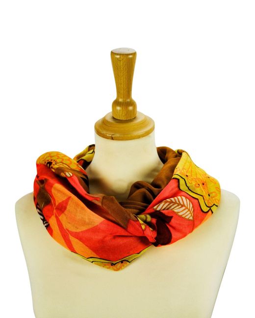 Sunsa Orange Schal