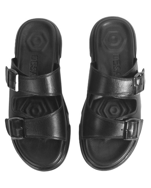 Desa Pantolette in Black für Herren