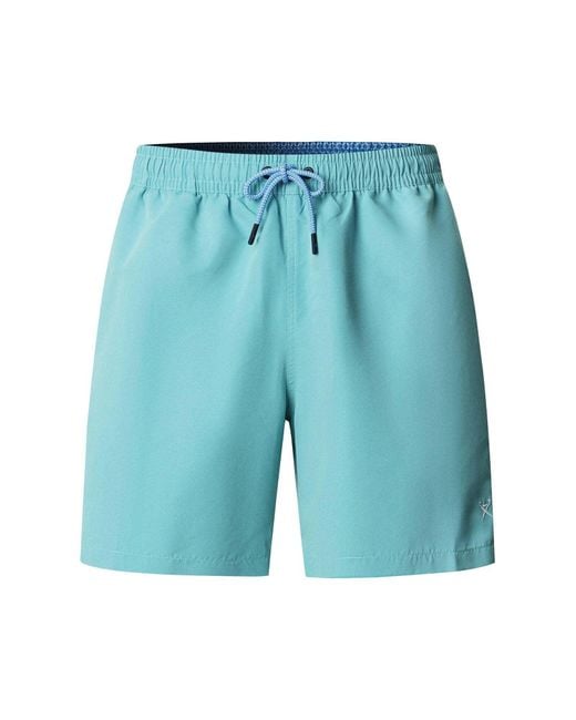 Hackett Badesorts Icon Solid in Blue für Herren