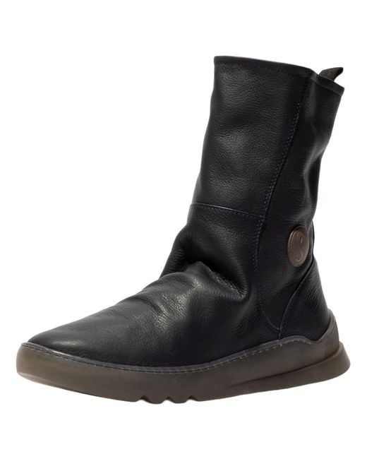 Softinos Black Stiefelette