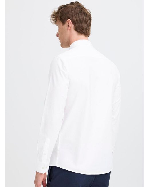 Solid Hemd Olmin in White für Herren