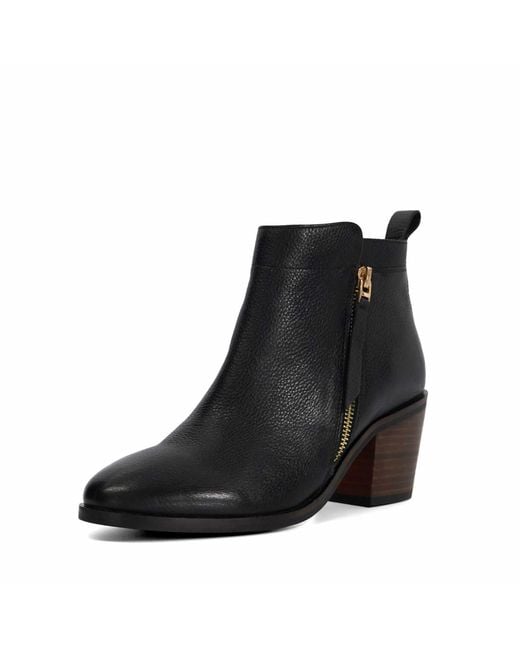 Dune Black Ankle Boots Paicing