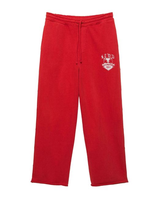 Pull&Bear Hose Varsity Stwd in Red für Herren