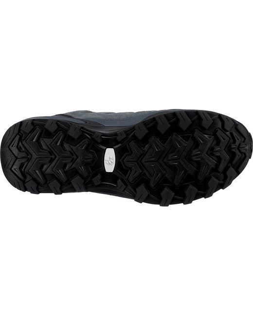 Jack Wolfskin Wanderschuh 'refugio' in Black für Herren