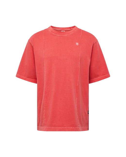 G-Star RAW T-shirt in Red für Herren