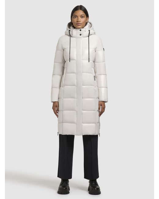 Khujo White Wintermantel Shane2-Ym